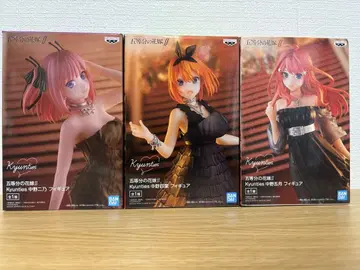 5등분의 신부 Kyunties 나카노 니노, 요츠바, 이츠키 3체 세트