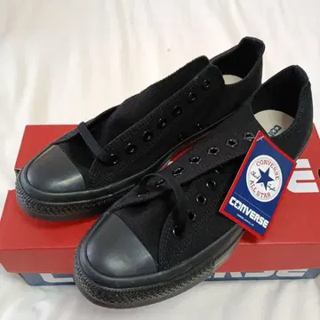 컨버스 올스타 캔버스 OX 블랙 모노크롬 29cm