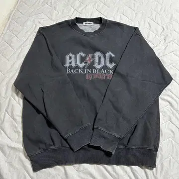 AC/DC 백인 블랙 맨투맨