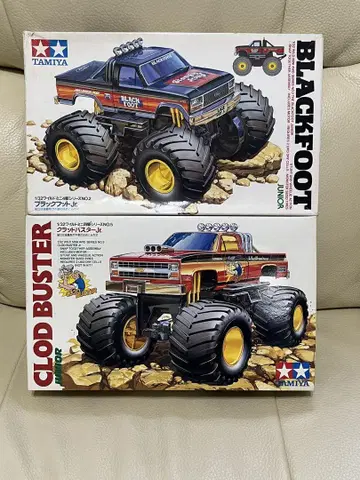 TAMIYA 클래드 버스터 & 블랙풋 2대 세트