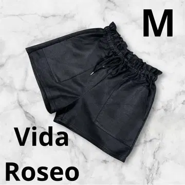 [ Vida Roseo ] 여성용 숏팬츠 M 블랙