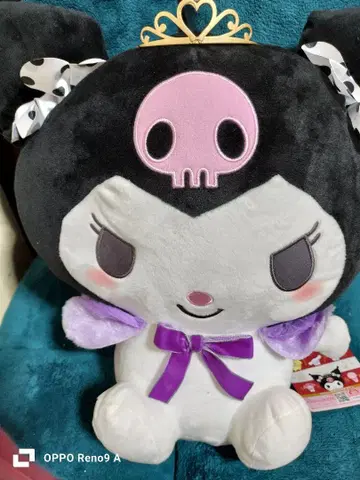 마이멜로디 봉제 인형 왕관 포함