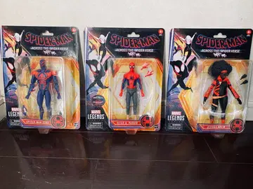 새상품 스파이더맨: 어크로스 더 스파이더버스 피규어 세트
