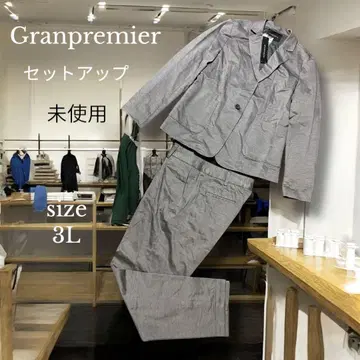 미사용 [ Granpremier ] 그랑프리미어 팬츠 셋업 3L
