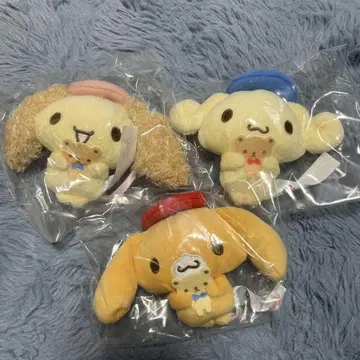 산리오 시나모롤 시나몬 시크릿 마스코트 봉제 인형 3개 세트