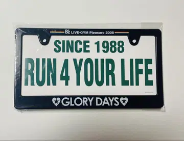 B'z LIVE-GYM 2008 GLORY DAYS 넘버 프레임