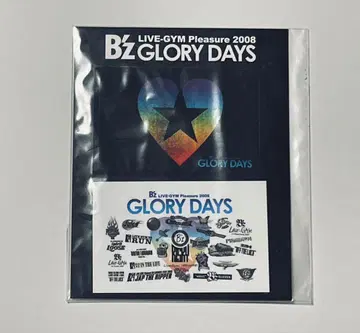 B'z LIVE-GYM 2008 GLORY DAYS IC 카드 스티커
