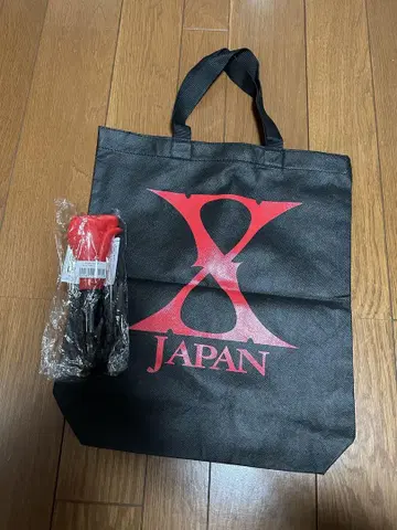 X JAPAN 장미 로즈 응원봉 부직포 백
