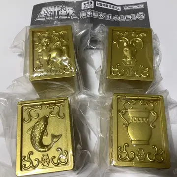 세인트 세이야 황금 성의 컬렉션 3 전 4종 컴프 세트 캡슐 토이