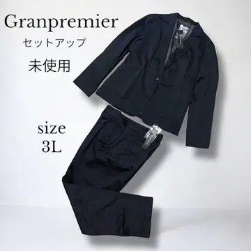 미사용 [ Granpremier ] 팬츠 셋업 3L 블랙
