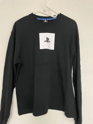 PlayStation 긴팔 티셔츠 블랙