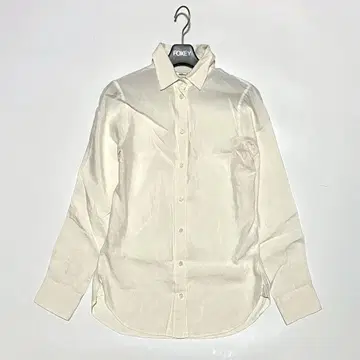 새상품급 매디슨 블루 헴프 셔츠 린넨 실크 아이보리 자수 01