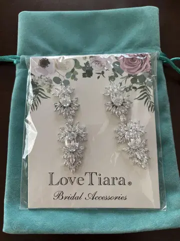 LoveTiara 브라이덜 클립식 귀찌