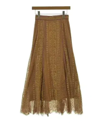 FRAY I.D 롱 맥시 길이 스커트 여성용