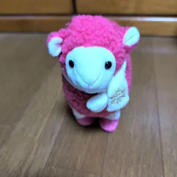 TIF 핑크 양 봉제 인형