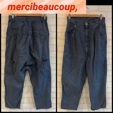 mercibeaucoup, 사루엘 팬츠 데님