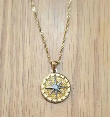 silver925 목걸이 남성용 태양 모티브