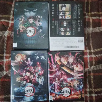 귀멸의 칼날 DVD 무한열차편 유곽편 세트
