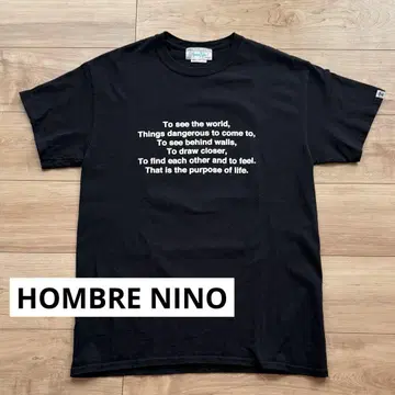 Hombre Ni 블랙 T셔츠