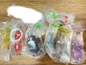 피크민 2 메지루시 액세서리 피크민 가챠 키링 우산