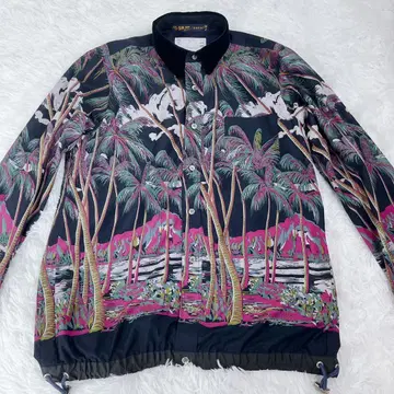 sacai SUN SURF 사카이 선 서프 다이아몬드 헤드 셔츠