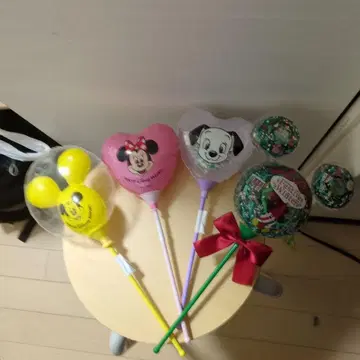 미키 미니 벌룬 세트 4개