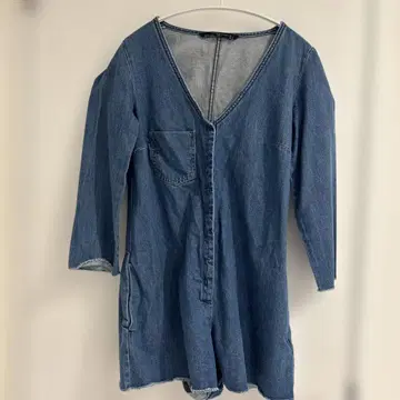 ZARA 데님 올인원 S