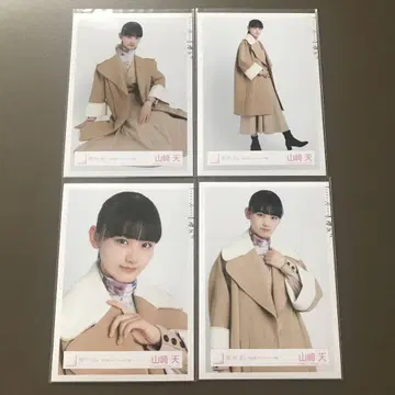 사쿠라자카46 브로마이드 야마자키 텐 겨울 사복 코디네이트 초기 컴프