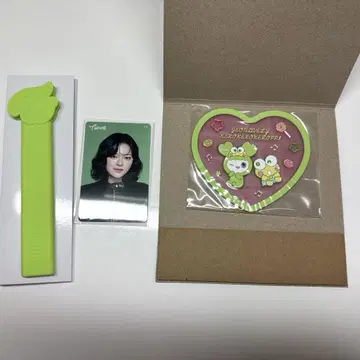 TWICE 오프라인 복권 & 산리오 클리어 러버 코스터 정연