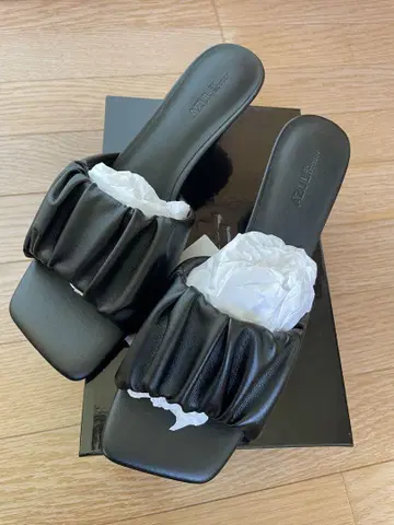 AZUL moussy 블랙 샌들 L 사이즈 25005856-130