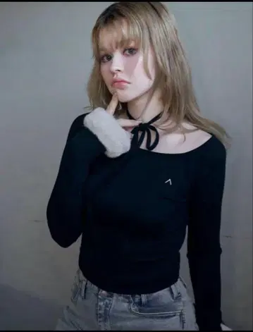 andmary Ravi fur tops 미사용 새상품 정품