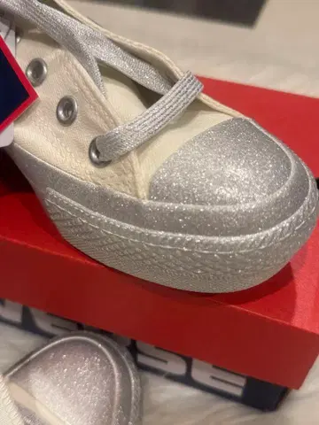 컨버스 스니커즈 AS PLTS GLITTERBOTTOM OX 23cm