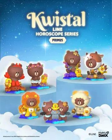 MJ 라인프렌즈 LINEFRIENDS 별자리 랜덤 피규어
