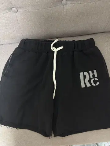 Rhc 블랙 숏팬츠 L