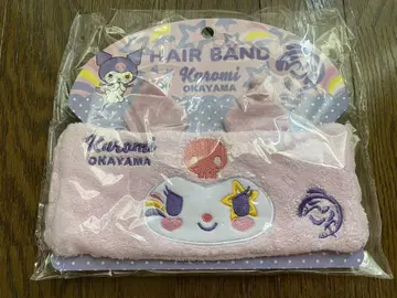 오카야마 우라자 축제 한정판 쿠로미 헤어밴드 산리오