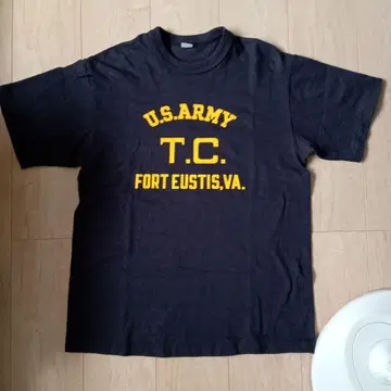 웨어하우스 U.S.ARMY 티셔츠 블랙 L