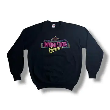 [ XL 사이즈 ] USA제 80-90s 빈티지 스웨트 블랙