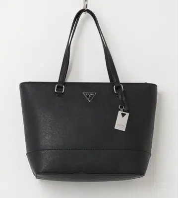 GUESS 블랙 토트백