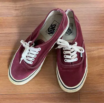 VANS 오센틱 아나하임 STYLE44 버건디 26.0