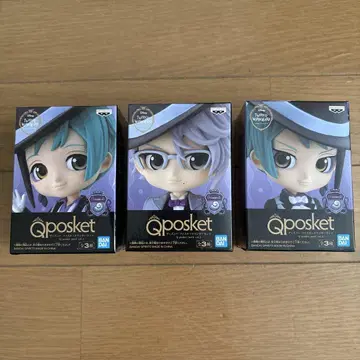 Qposket 트위스티드 원더랜드 피규어 A B C