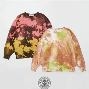 BAL / LOGO TIE DYE CREW by YUKIDYE