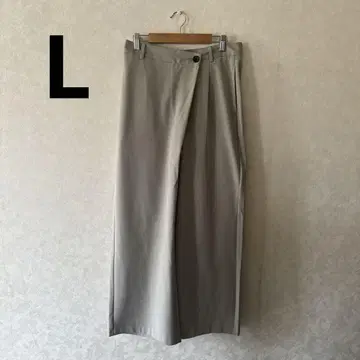 GU 지유 여성용 랩 슬랙스 Z+E L 사이즈