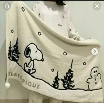 스누피 담요 젤라또피케 새상품, 새상품급