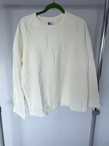 아이보리 래글런 슬리브 M 긴팔 티셔츠 남성용 긴팔 T 재팬 블루