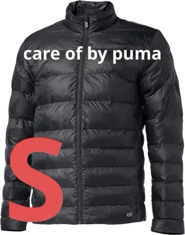 care of by puma 퍼넬 넥 퍼퍼 자켓 S