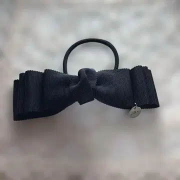 머리끈 헤어 액세서리 헤어 리본 블랙 컬러 그로그랭