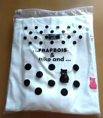 niko and - FRAPBOIS 콜라보T셔츠 니코앤드 플라보아베어