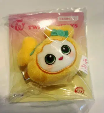 TWICE LOVERYS 봉제 인형 헤어핀 지효 지브리 GIGO 한정판