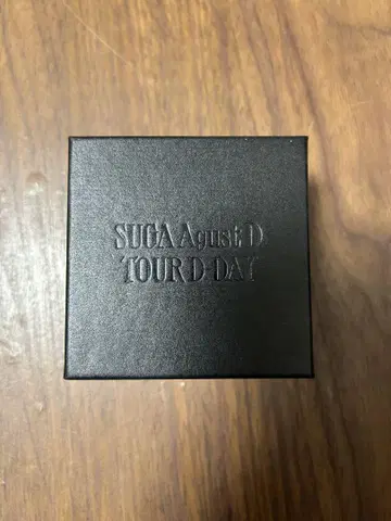 SUGA Agust D TOUR D-DAY 굿즈 귀걸이 세트