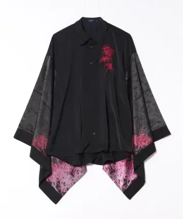 axes femme REZEN 피안화 와소매 셔츠